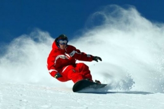 Snowboard avec l ESF dans les Alpes Maritimes